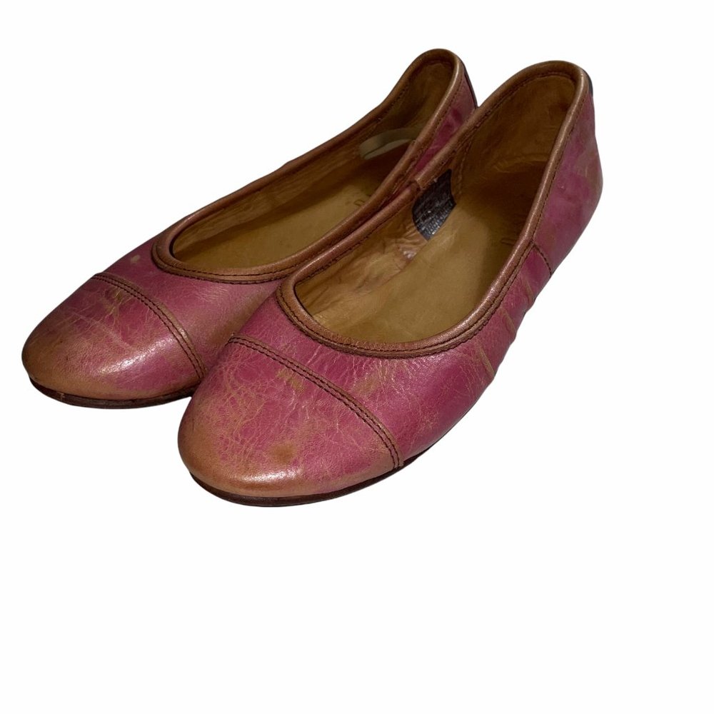 Bed Stu leather Step Cobbler Series Flats Women 8 - Picture 6 of 12